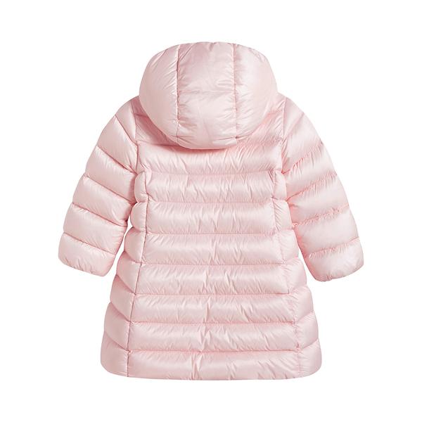 Baby Girls Light Pink "MAJEURE" Padded Down Coat
