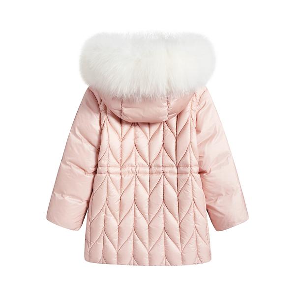 Baby Girls Pink "EKIN" Padded Down Coat