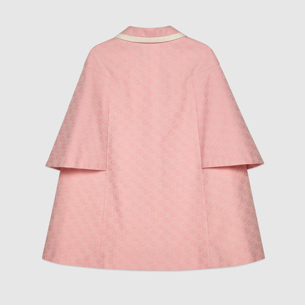 Girls Pink Cotton Cloak