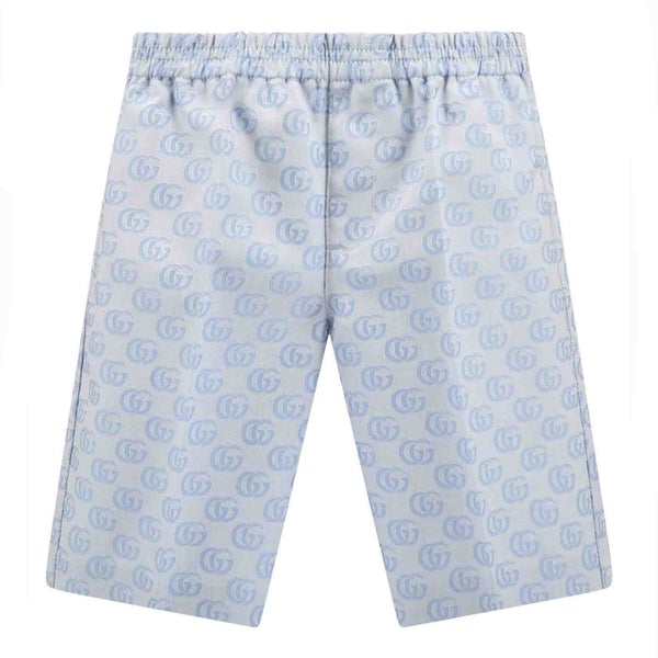 Baby Boys & Girls Blue Logo Trousers