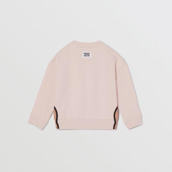 Girls Soft Pink Cotton Sweatshirt
