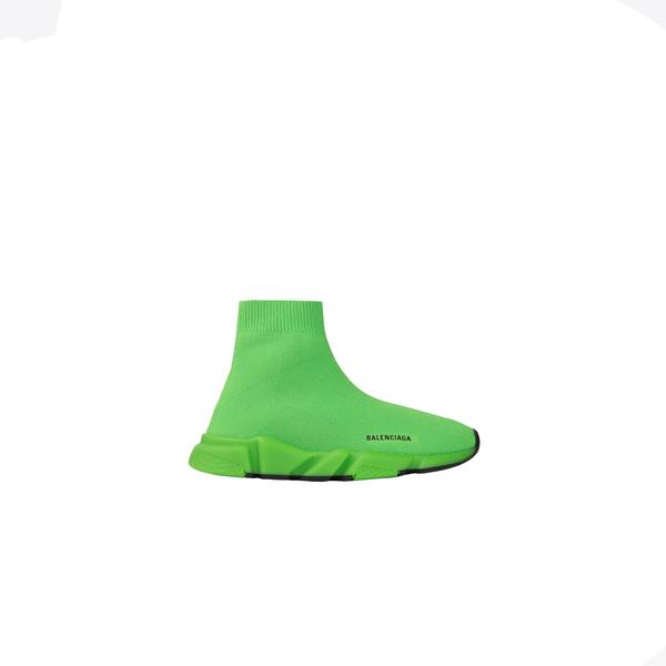 Boys & Girls Fluo Green Shoes