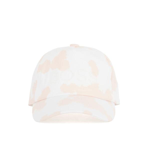 Girls White & Pink Cotton Cap