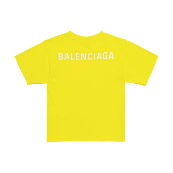 Boys & Girls Yellow Embroidery Logo T-Shirt