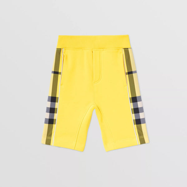 Boys & Girls Yellow Cotton Shorts