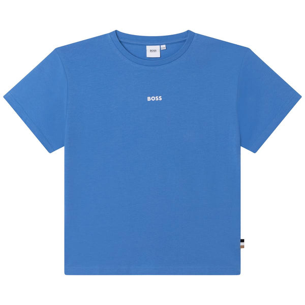 Boys & Girls Blue Logo T-Shirt