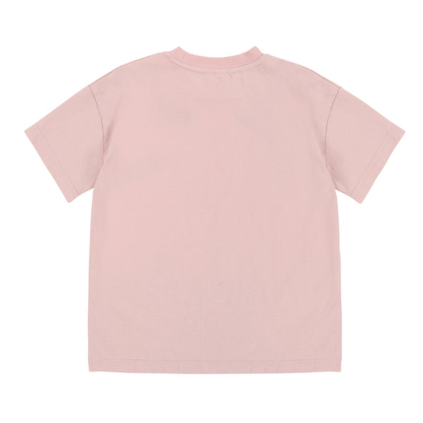Girls Pink Cherry Cotton T-Shirt