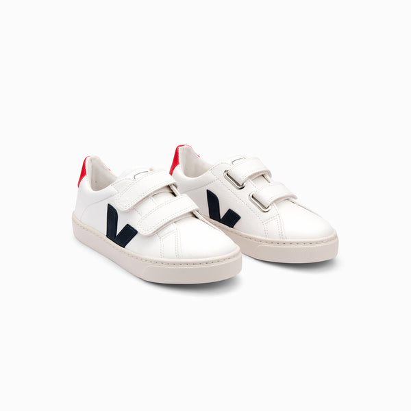 Boys & Girls White "SMALL ESPLAR" Shoes