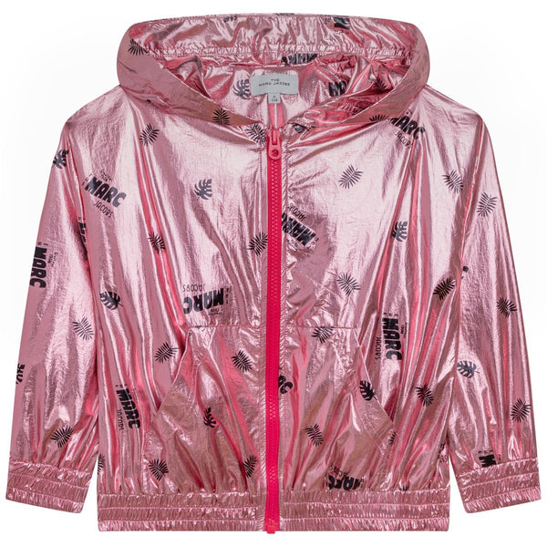 Girls Pink Hooded Jackets