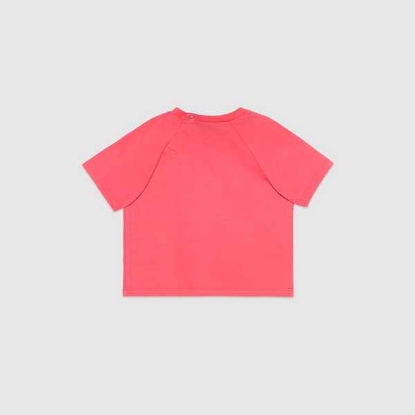 Baby Girls Pink GG Cotton T-Shirt