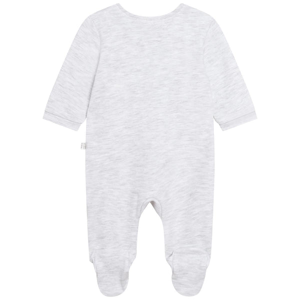 Baby Boys & Girls Grey Babysuit