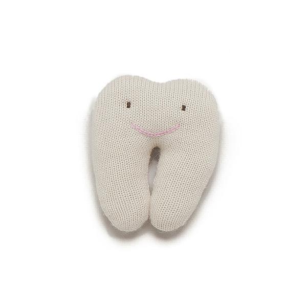 Baby White Tooth Shaped Pillow - CÉMAROSE | Children's Fashion Store - 1